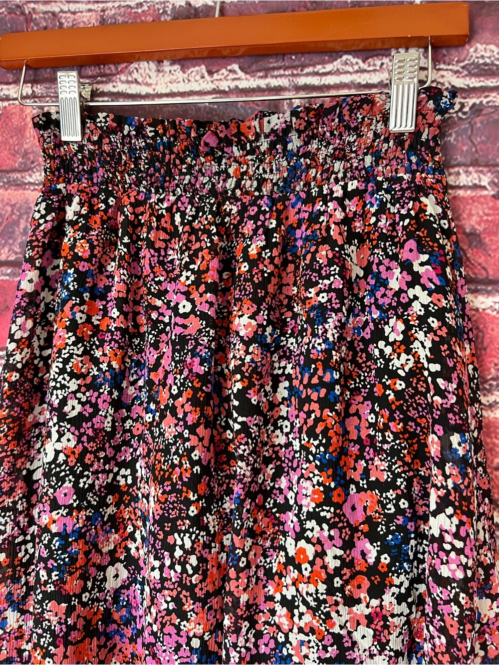 Maje Jehane Floral Silk Maxi Skirt - Picture 5 of 7
